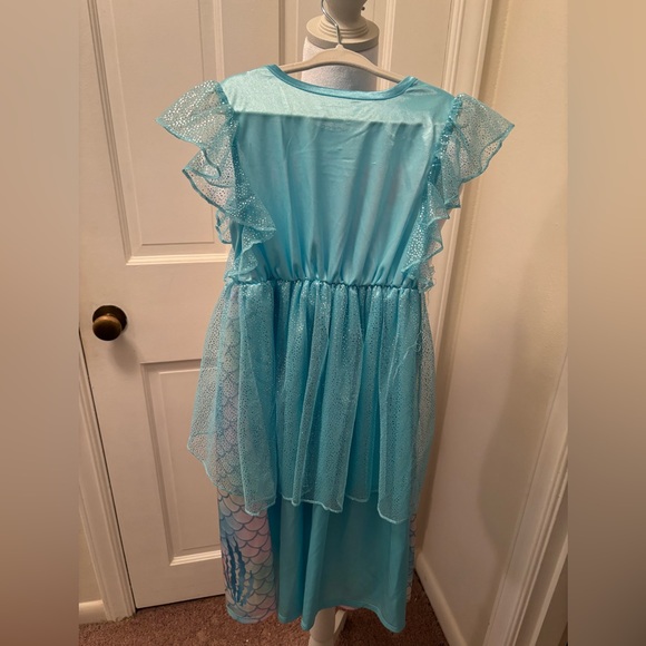 Disney Ariel Blue and Pink Kids Pajamas - Picture 2 of 4